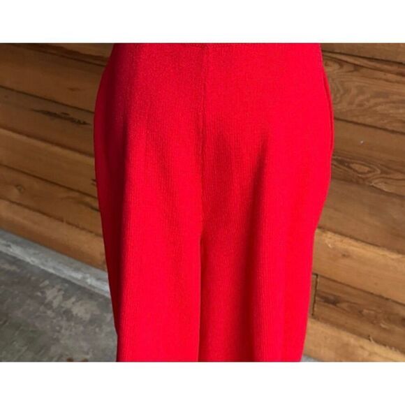 St. John Collection Red Short & Top Knit Set *note - Picture 9 of 12